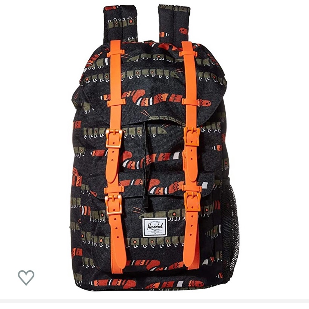 NWT Herschel Kid’s Little America Creepers Black